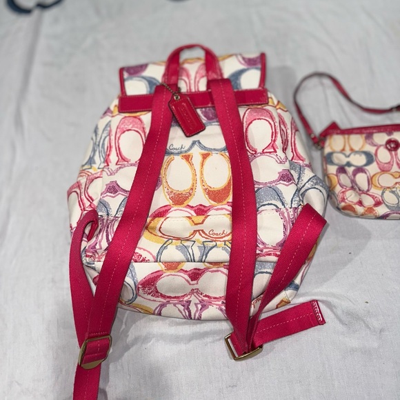 Coach backpack - Picture 6 of 12